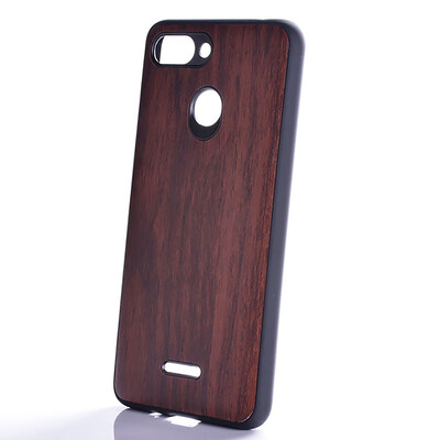 

case for Xiaomi Redmi 6 woodLike soft TPU silicone PC wood pattern PU leather skin funda covers for Xiaomi Redmi 6 case capa