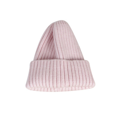 

Autumn Winter Casual Fashion Newborn Baby Solid Color Knitted Hat Kid Toddler Cute Cap