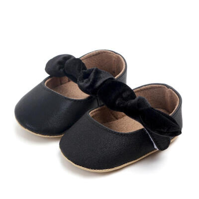 

Fashion Bow-knot Baby Girl Soft Sole Shoes Baby Girl Shoes 0-18M Anti-slip Shoes Princess First Walkers Walking Shoes