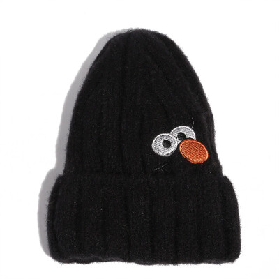 

Japanese Cute Cartoon Wool Cap Female ins Fall&Winter Fashion Knitted Cap Male