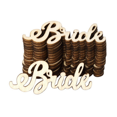 

Wedding Party Wooden Letter Decorations Festival Scene Props Decorations 15 Packs a Pack