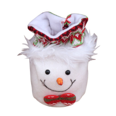 

Childrens Cute Cartoon Christmas Snowman Gift Box Kids Candy Bags Party Decorations