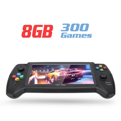 

RS-08 Handheld Game Video Game Console with Double Rocker 7in Screen for FC GB GBA GBC MD NES SFC PS Games Support TF Card 48GB 30