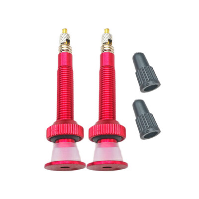 

40mm Mountain Road Bike Bicycle Aluminium Alloy Split Vacuum Tire Nozzle 1 Pair