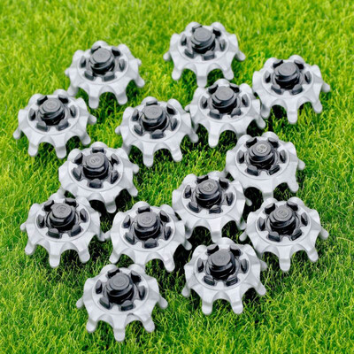 

14Pcs Replacement Soft Fast Twist Studs Tri-Lok Golf Shoes Spikes Pins For Footj