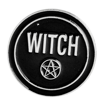 

Black Witch Enamel Brooch Pins Moon Cat Book Brooch Pins for Women Men Halloween Clothes And Hat Accessories Latest