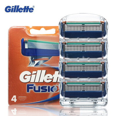 

Gillette Fusion Shaving Razor Blades For Men Blade To Shave Brand Cuchillas Afeitar With 4 Blades