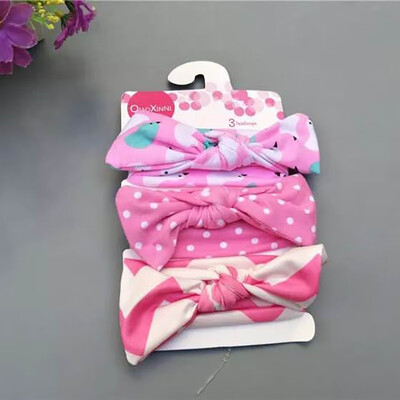 

3pcs Baby Girls Cute Bowknot Ball Design Headband Headwear Apparel Photography Prop Party Gift