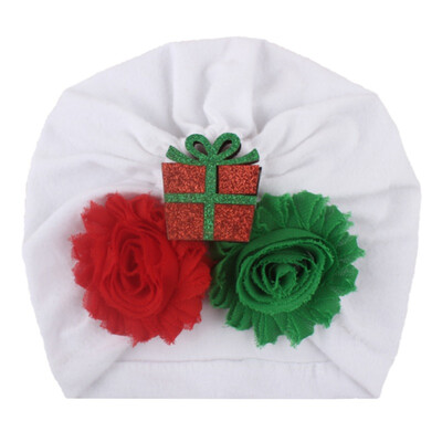 

Baby Girl Winter Hat Autumn Soft Cute Newborn Baby Christmas Cartoon Flower Girls Caps Infant Hat Turban Elastic Cap