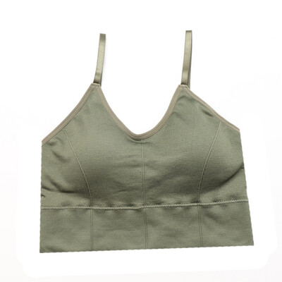 

Women Nylon Bras Fitness Bras Adjust Straps Female Sporty Bralette Underwear Removable Padded Shakeproof Bra Breathable Bra