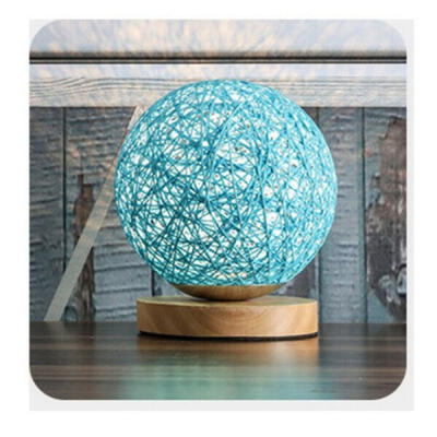 

3D LED Night Light Rattan Moon Moonlight Romance Table Desk Moon Lamp Table Desk Colorful Lamp Party Home Decoration Accessories