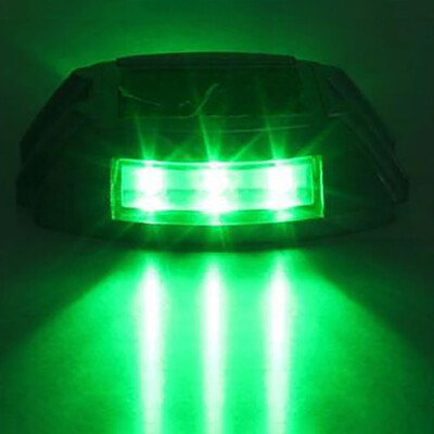 

Gobestart Solar Deck Lights LED Dock Light Solar Lights Step Road Path Lights Ground Step