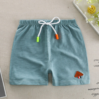 

Summer Casual Boys Shorts Children Cotton Beach Wear Loose Bottom Short Trousers Beach Shorts