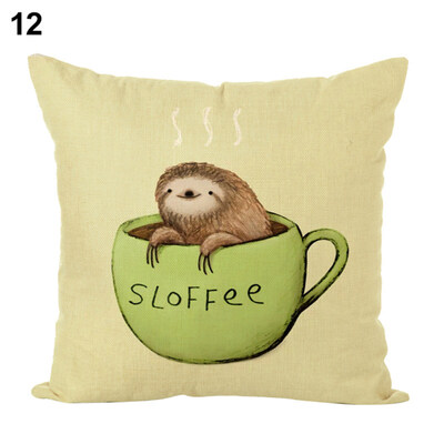 

Dog Squirrel Snail Soft Pillow Case Cushion Cover Car Home Cafe Sofa Decoration