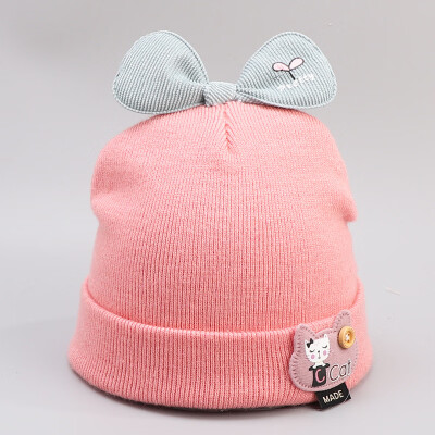

Dongyun New Fall&Winter Boy&Girl Baby Wool Knitted Cotton Button Button Cap