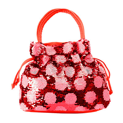 

Fashion Women Sequins Dot Casual Shoulder Bag Handbag Shopping Pouch with Handle