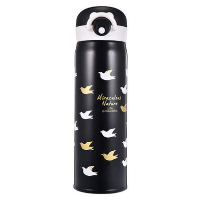 

500ML Stainless Steel Leak Proof Water Bottle Portable Durable Thermos Vacuum Insulated Thermoses Flasks