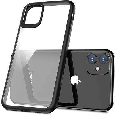 

TOZO for iPhone 1111 Pro11 Pro Max Case PC TPU Hybrid PP Liquid Silicone Soft TPU Protection Cover