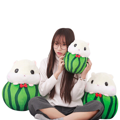 

Tailored Cute Hamster Plush Stuffed Animal Toys Fruit Hamster Kawaii Stress Reliever Toy