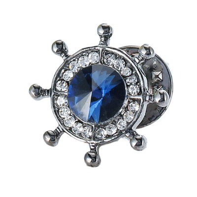 

Korean the Rudder Brooch Male Corsage Winds Up The Collar