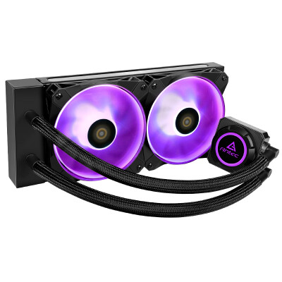 

Antec K240RGB integrated water-cooled radiator ultra-thin cold head intelligent temperature control fan to send thermal grease silicone chassis graphics card CPU cooling three years for new