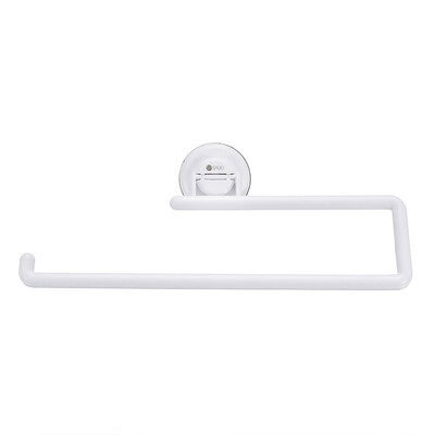 

Paper Towel Holder Under Cabinet Wall Stainless Steel Rack Kitchen Suction Cup