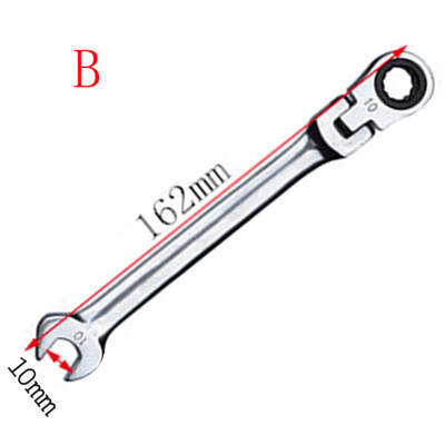 

Gobestart Spanners Ratcheting Combination Hand Tool Wrench Kit Repairing Home Garden
