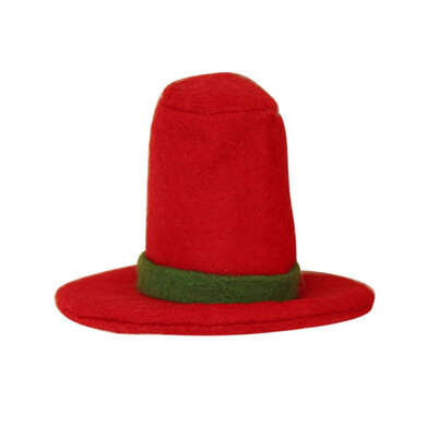 

New Christmas Hat With Christmas Bottle Decoration DIY Party Decorations Dinner Table Decoration Santa Cap