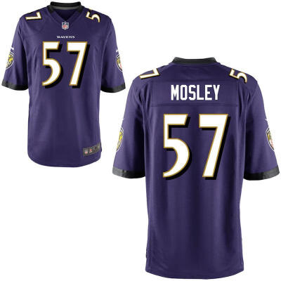 

Youth Football Jersey Baltimore Ravens CJ Mosley Purple Game Jersey