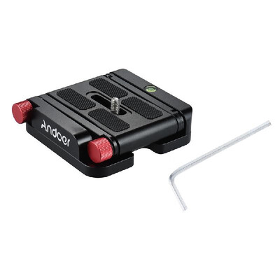 

Andoer New Z-shaped Aluminum Alloy Foldable Camera Camcorder Desktop Holder Quick Release Plate Tilt Head for Nikon Canon Sony Pen