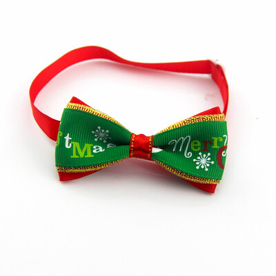 

Festive Pet Cat Dog Neck Collar Rope Christmas Ribbon Bow Pet Collar Unique