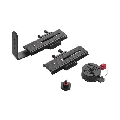 

Andoer 720 Degree Panoramic Head Including 360° Swivel Panoramic Indexing Rotator 2 Way Rail Slider  Bracket Kit for Canon Ni
