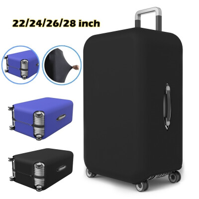 

22"-28" Travel Elastic Luggage Suitcase Protective Cover Dust-proof Case with Zipper Travel Accessories