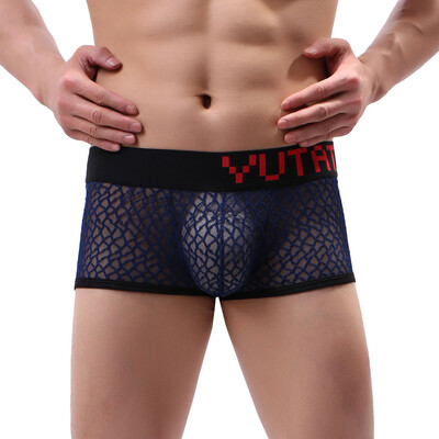 

Tailored Mens Sexy Lace Underwear Shorts Underpants Soft Briefs Panties