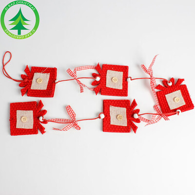

Gobestart Christmas Chip Tree Ornaments Xmas Hanging Pendant Decoration Gifts