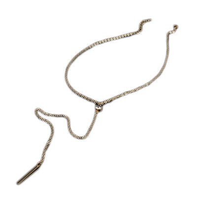 

Pendant Chain Flash diamond Choker metal strip Necklace women Fashion Jewelry