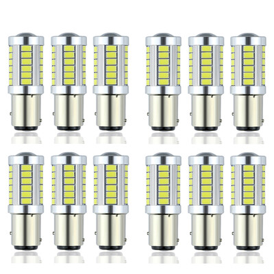 

12pcs Car 5630 LED Tail Stop Brake Reversing Light Lamps Bulbs DC 12V Accessory