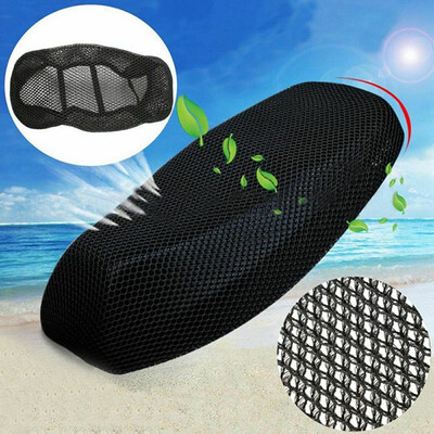 

Motorcycle 3D Cellular Net Breathable Summer Sunscreen Seat Cover 80x50cm