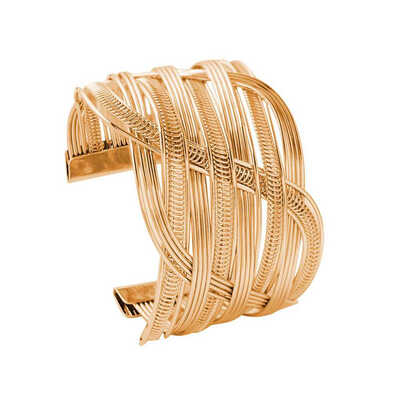 

Women Girl Opening Style Metal Multi Layers Bracelet Bangles Zinc Alloy Wristband Chain Cuff Jewelry