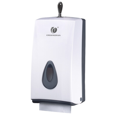 

Toilet Tissue Dispenser Double Roll Toilet Paper Holder Wall Mounted Multifold Paper Storage Dispenser