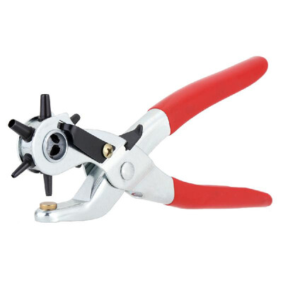 

Hole Punching Machine 9 Punch Plier Round Hole Perforator Tool Make Hole Puncher for Watchband