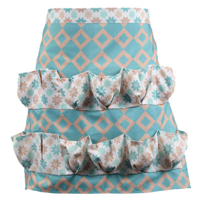

12 Pockets Egg Collecting Apron Pockets Holds Chicken Farmhouse Farm Home Waterproof Aprons for Women Housewife Kitchen Apron