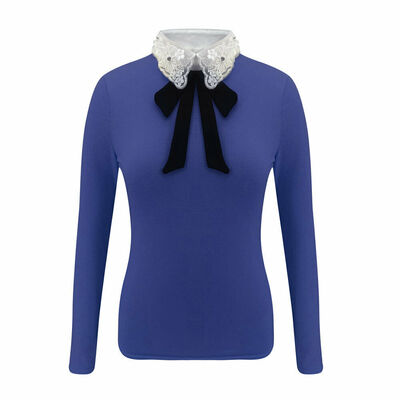 

Women Fashion T-Shirts Slim Lace Long Sleeve Party Blouses t Shirt Ladies Tops