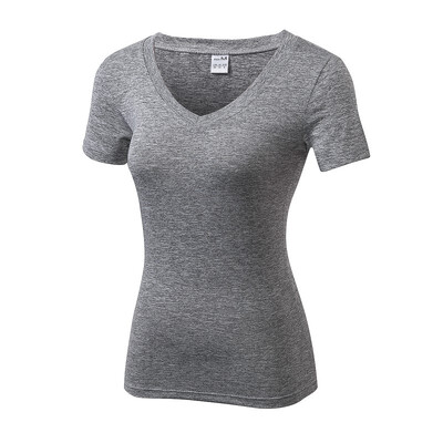 

Women Quick Drying T Shirt Tracksuit Short Sleeves Hygroscopic T-shirt Female Tops Tee Fast dry Cloth 2018 New
