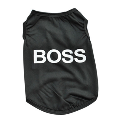 

Polyester Cotton Vest Puppy Pet Dog Tee Shirts Clothes Summer Cute Clothes Pet Vest Puppy Printed T-Shirt H1