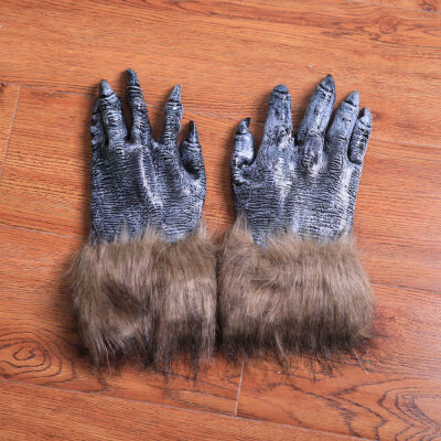 

Wolf Paws Claws Gloves Horrific Halloween Gloves Costume Accessories Halloween Cosplay Gloves Party Decoration