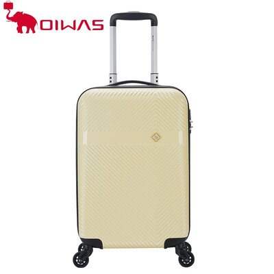 

OIWAS PC Luggage Trolley case Business 20 inch Travel Suitcase Business Trip Black
