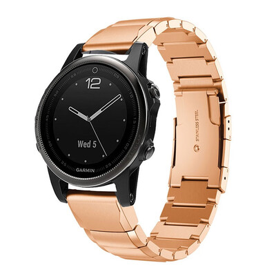 

Garmin Fenix 5S one quick release watch strip with steel belt 15348