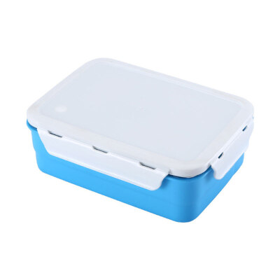 

Portable 2 Layers Stainless Steel Insulation Kids Lunch Bento Box Food Container