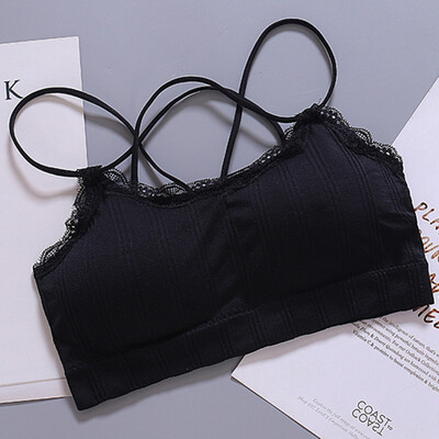 

Womens Spring And Summer Beauty Back Hollow Sling Sports Tube Top New Fashion Breathable Seamless Underwear